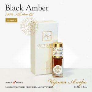 Духи Black Amber - Черная Амбра, Абсолют, 3ml